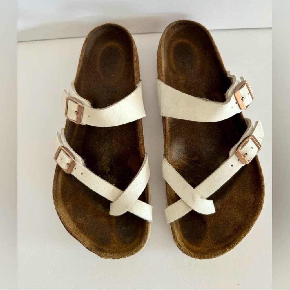 Birkenstock White Sandals